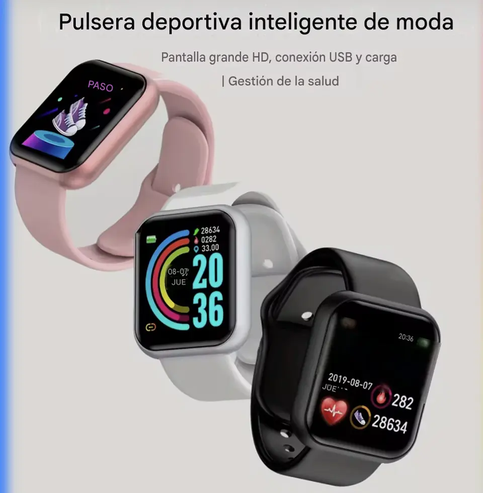 reloj inteligente para mujeres y hombres  2
