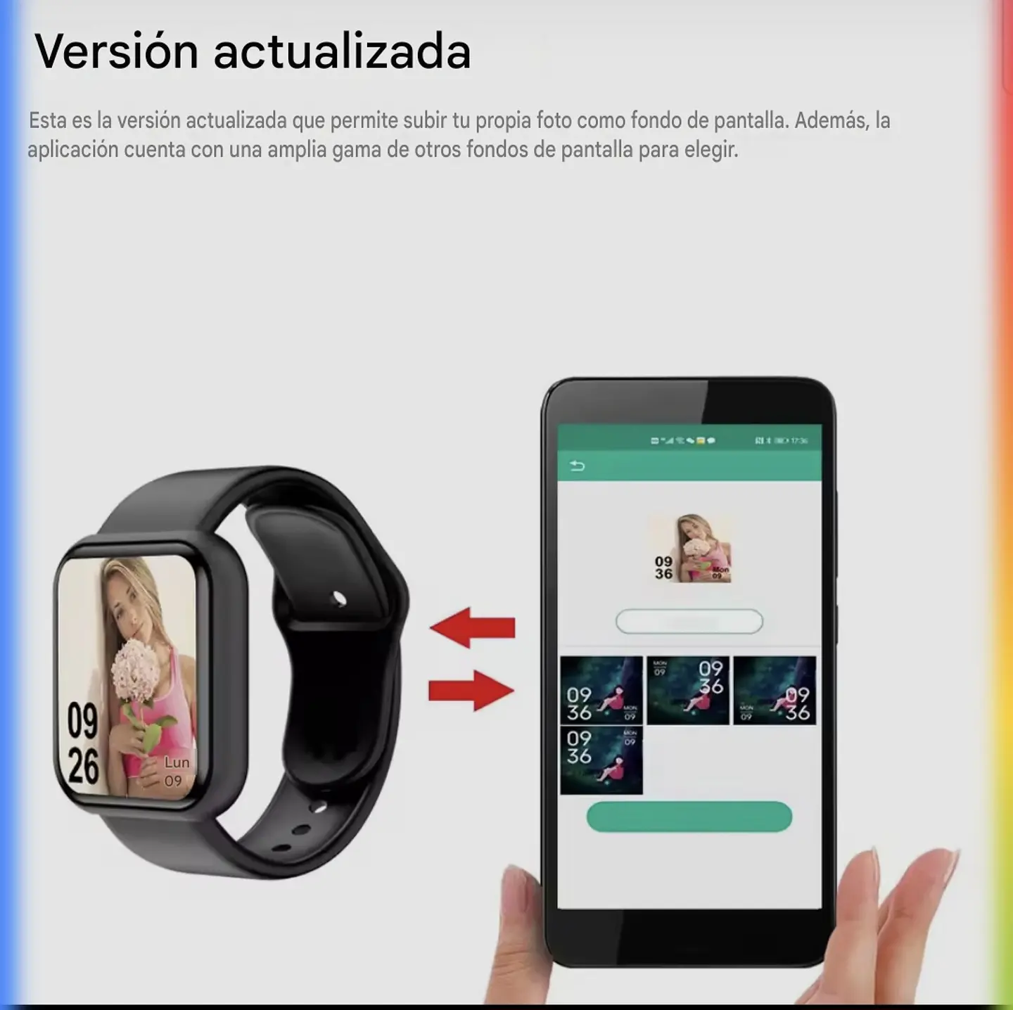 reloj inteligente para mujeres y hombres  4