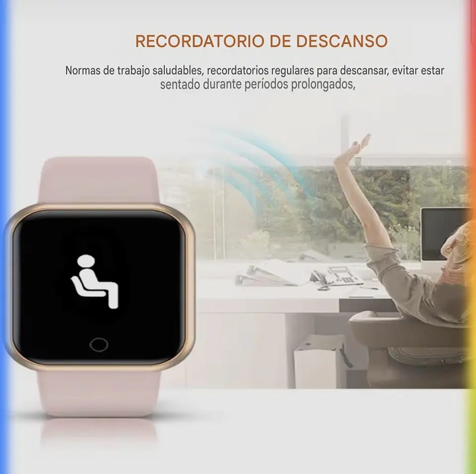 reloj inteligente para mujeres y hombres  3