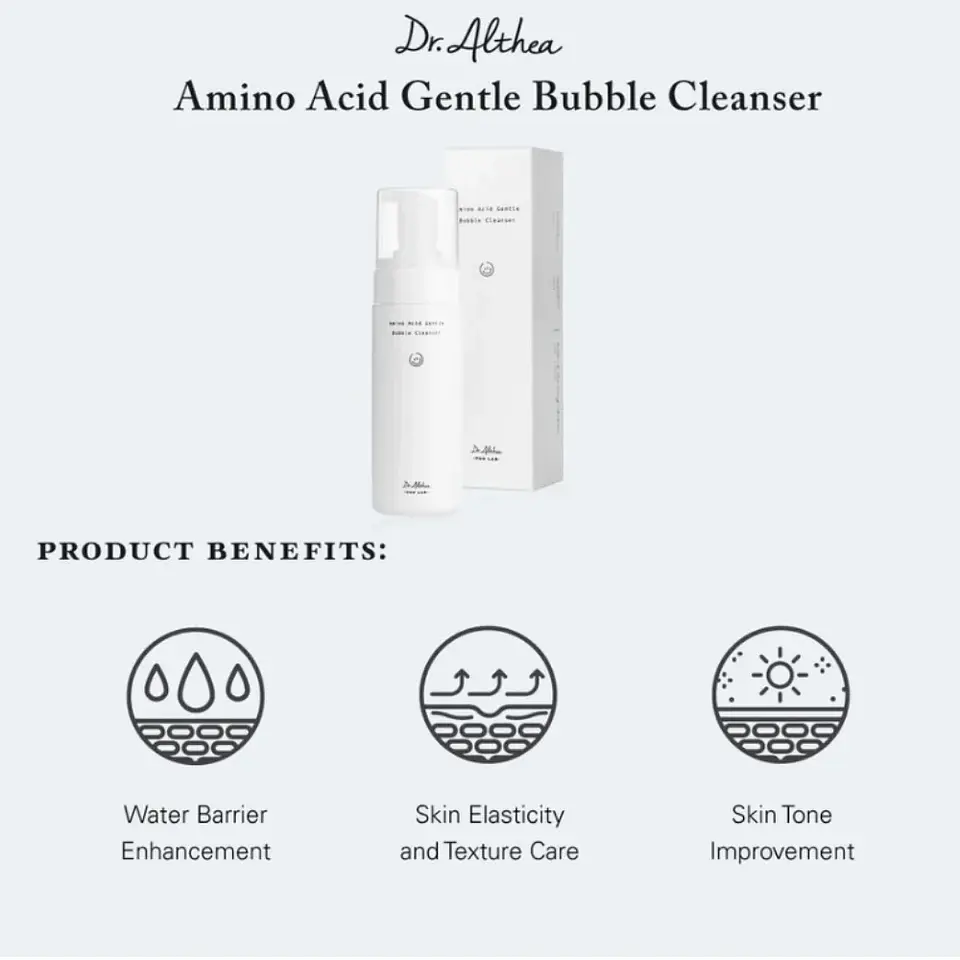 Amino Acid Gentle Bubble Cleanser 140ml 2