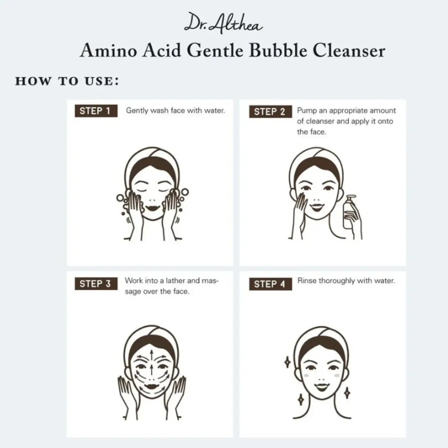 Amino Acid Gentle Bubble Cleanser 140ml 4