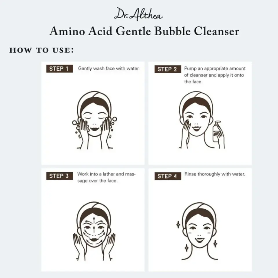 Amino Acid Gentle Bubble Cleanser 140ml 4