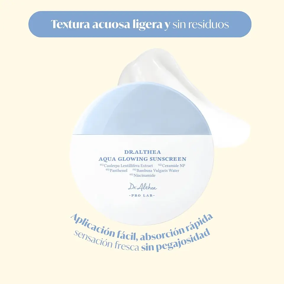 Dr. Althea Aqua Sunspreen Sun  3