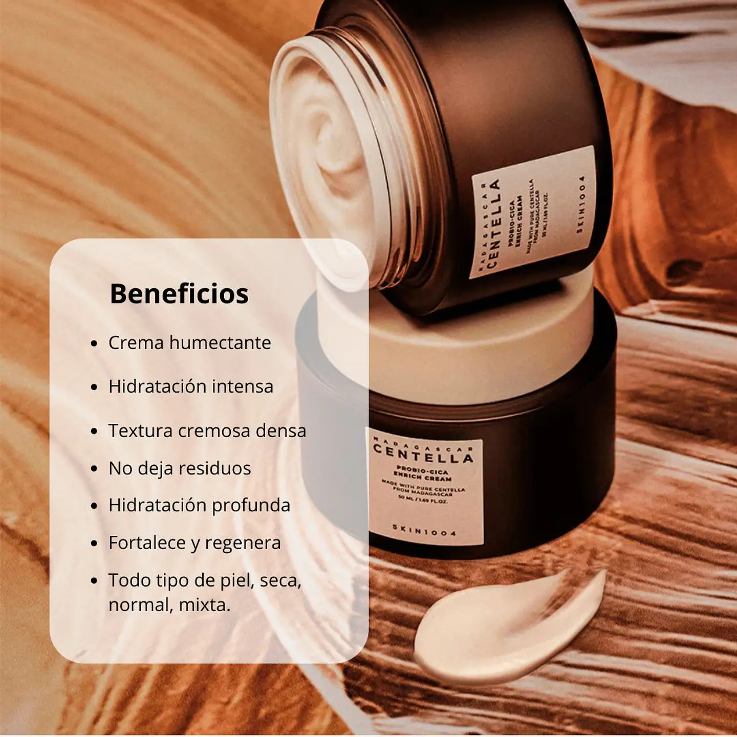 Skin1004 Crema Madagascar Centella Probio-Cica Enrich Cream 50ml 3