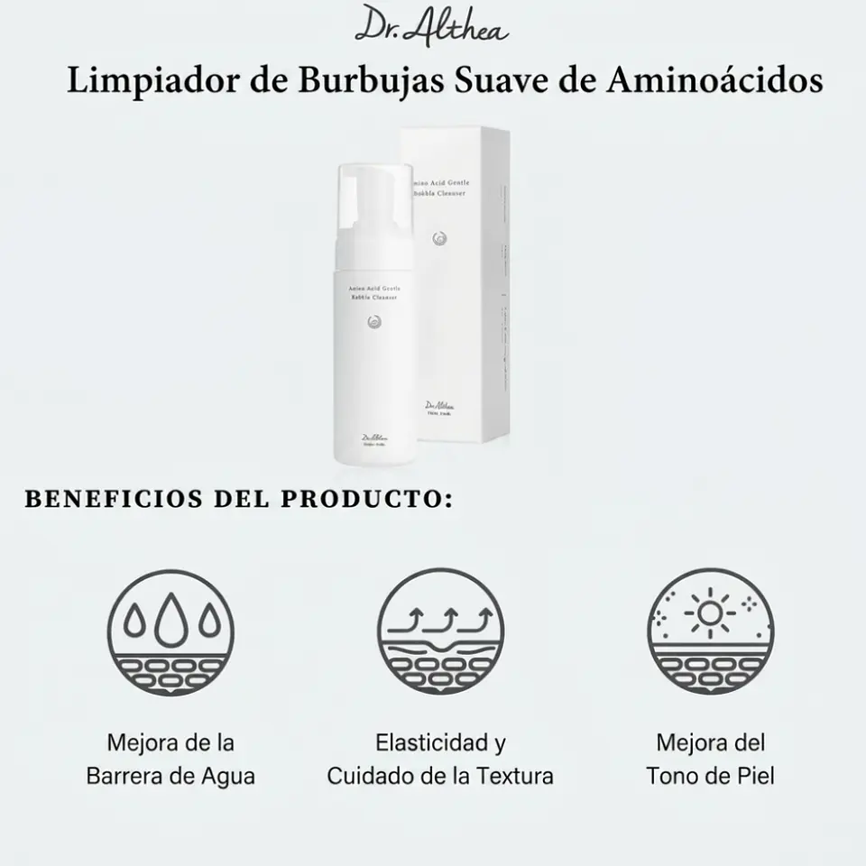Amino Acid Gentle Bubble Cleanser 140ml 3