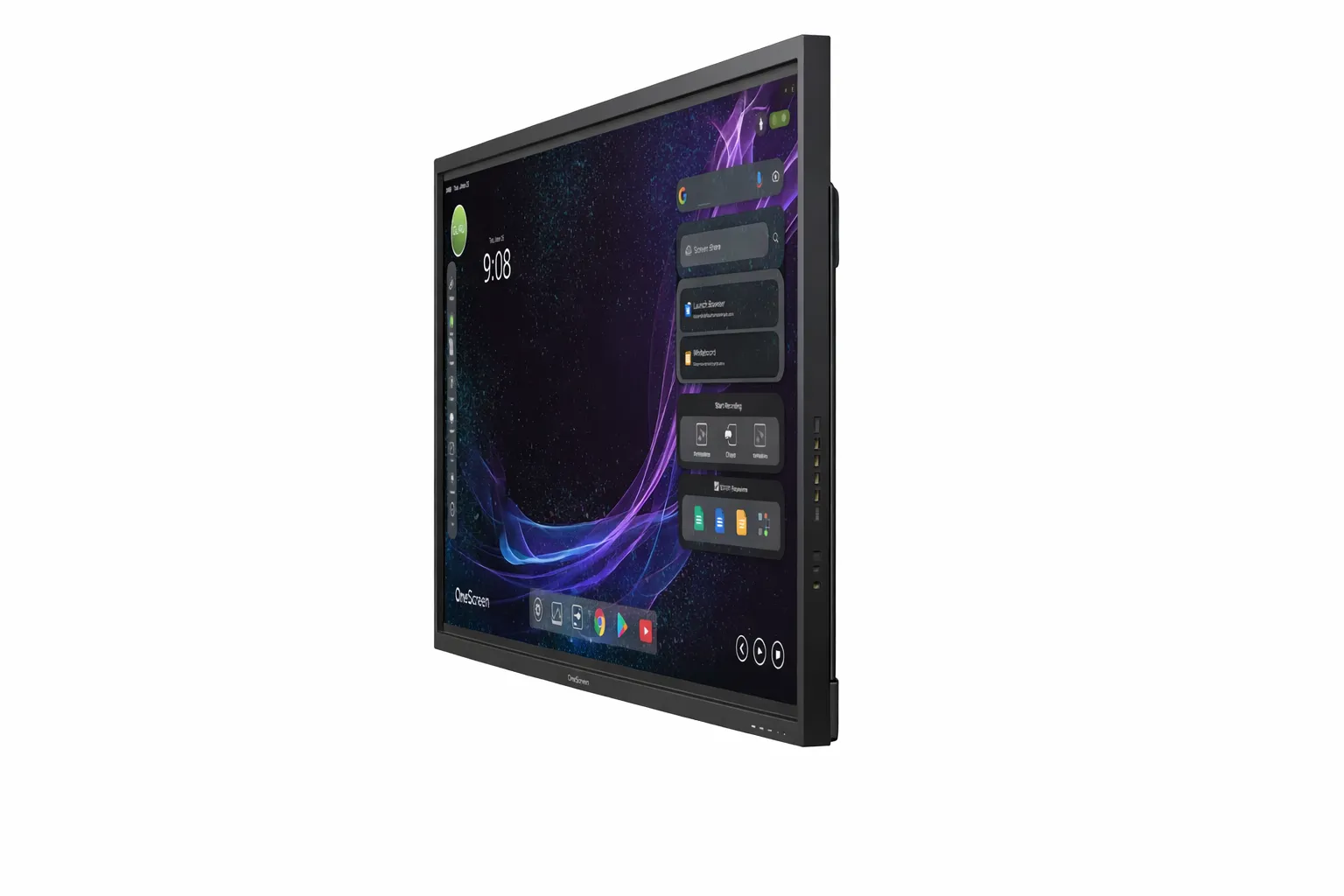 Pantalla Interactiva OneScreen T7 65 Pulgadas 4K Android 15 EDLA IA 8GB RAM 128GB 3