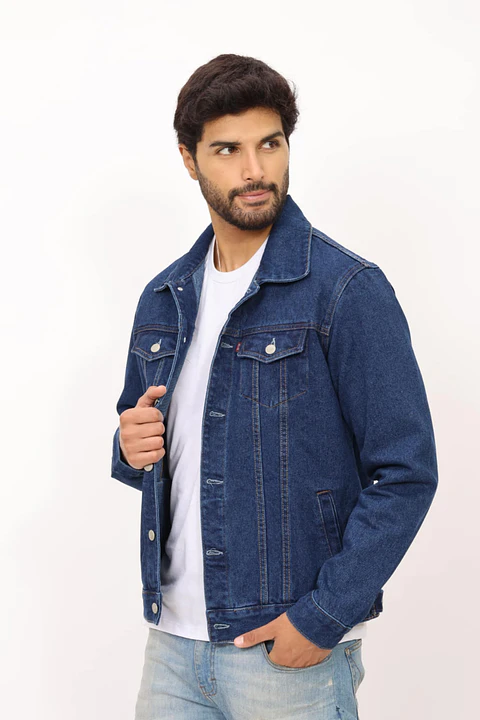 casaca jean Blue