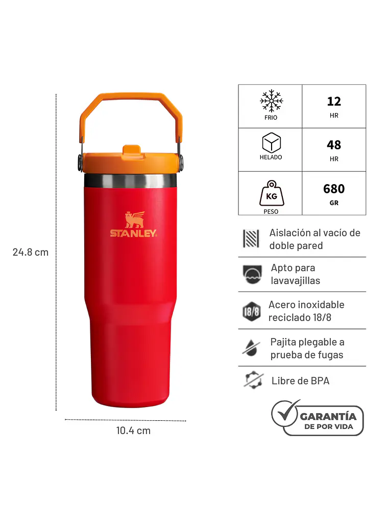 FLIP STRAW TUMBLER MEADOW 887 ML 3