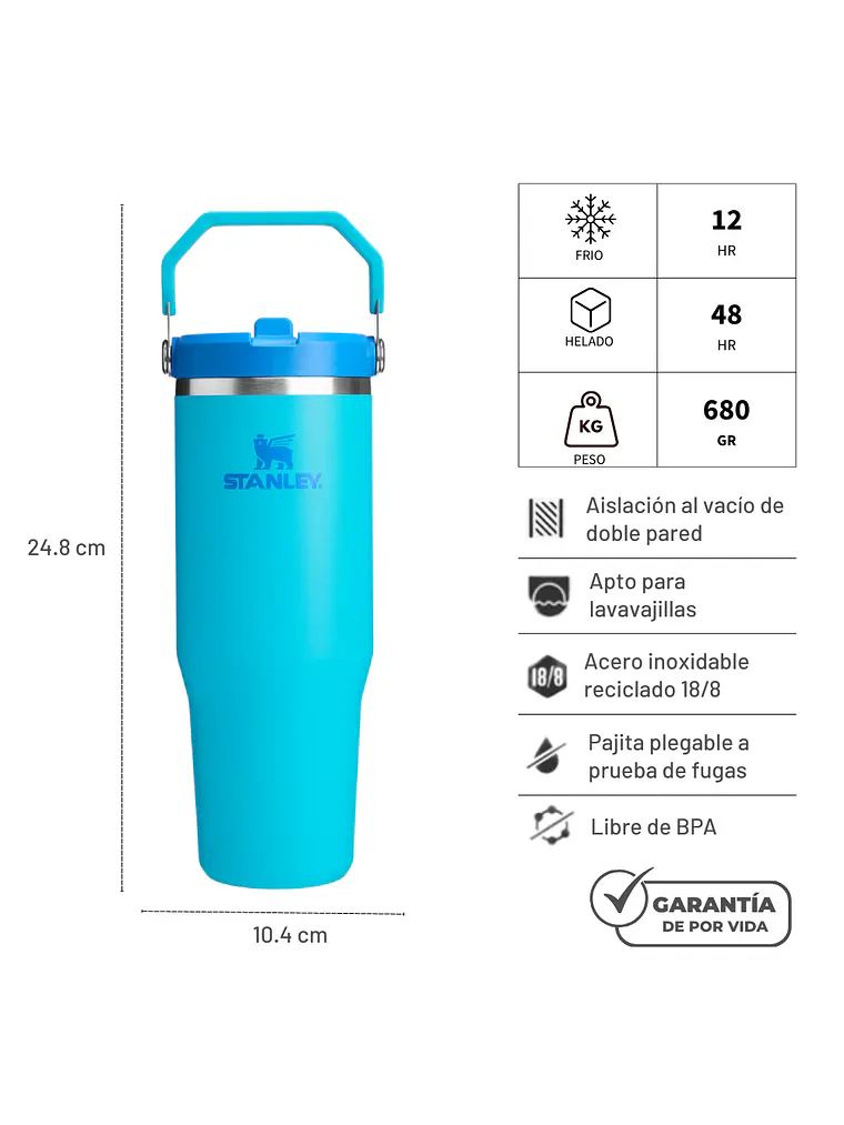 FLIP STRAW TUMBLER SPLASH 887 ML 4