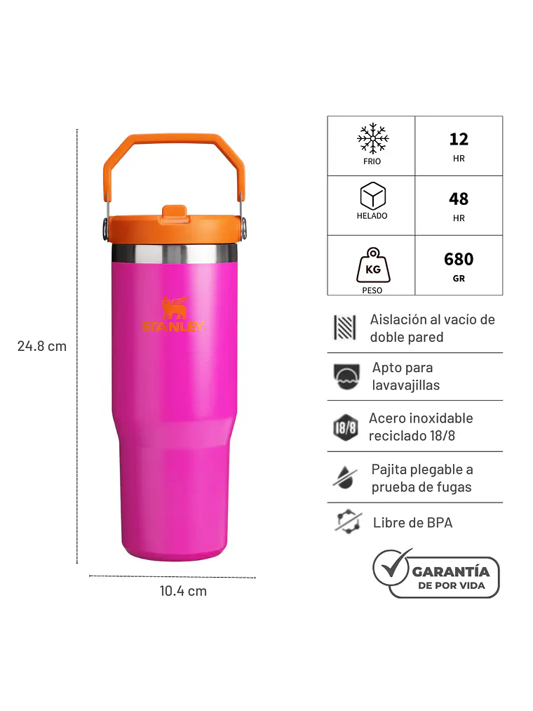 FLIP STRAW TUMBLER VIVID VIOLET 887 ML 4