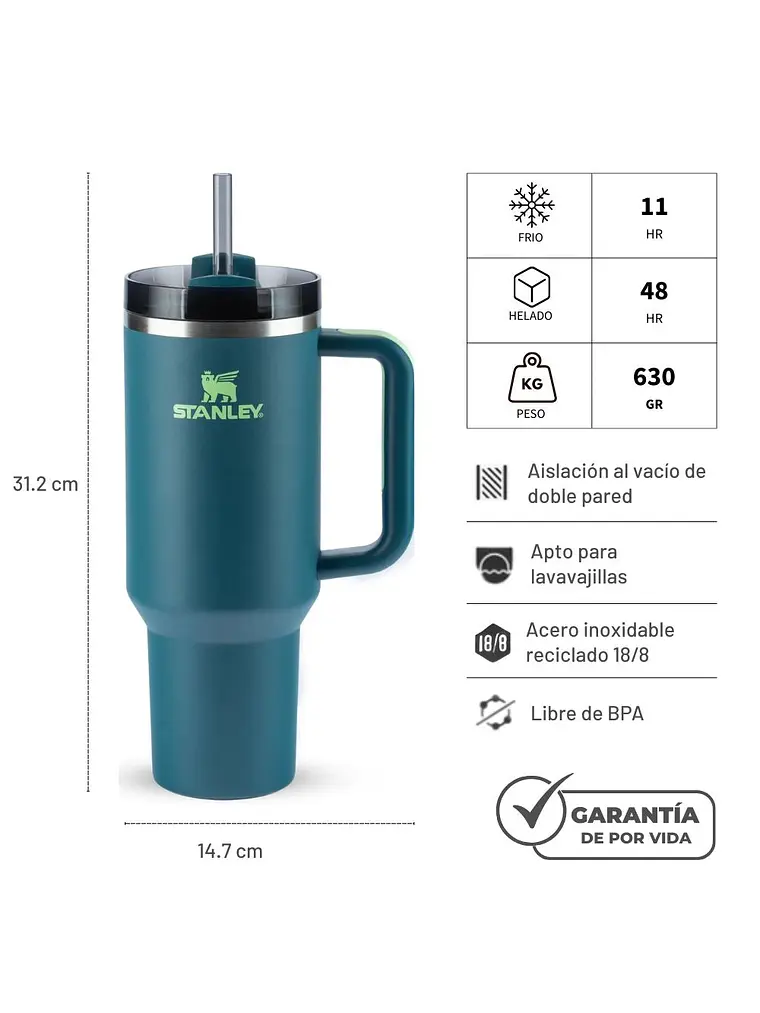QUENCHER H2.0 ADVENTURE COASTAL TEAL 1.18 LTS 4