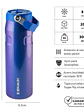 AEROLIGHT FLIP STRAW SAPHIRE SHIMMER 710 ML - Miniatura 2