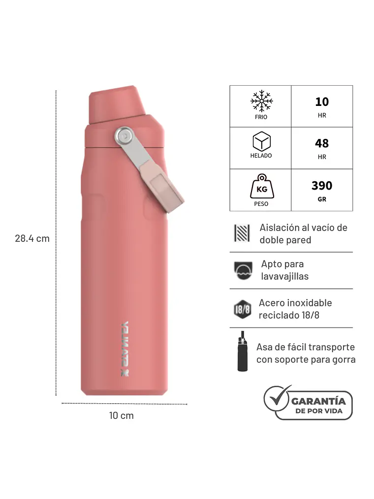 BOTELLA AEROLIGHT TERRACOTA 710 ML 4