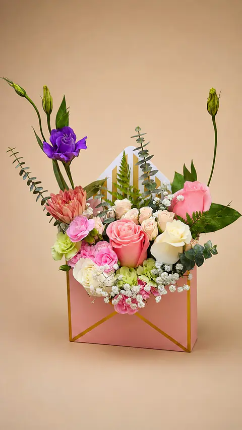 💌 Sobre Floral Rosado