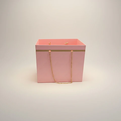 🌸 Cartera Floral con Cadena Dorada · Tamaño M