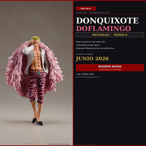 Donquixote Doflamingo – Ichiban Kuji Masterlise Premio D