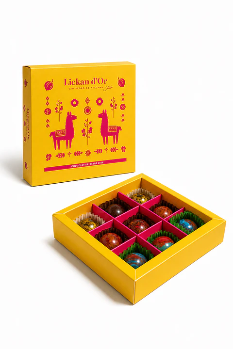Caja Lickan d'Or (9 bombones)