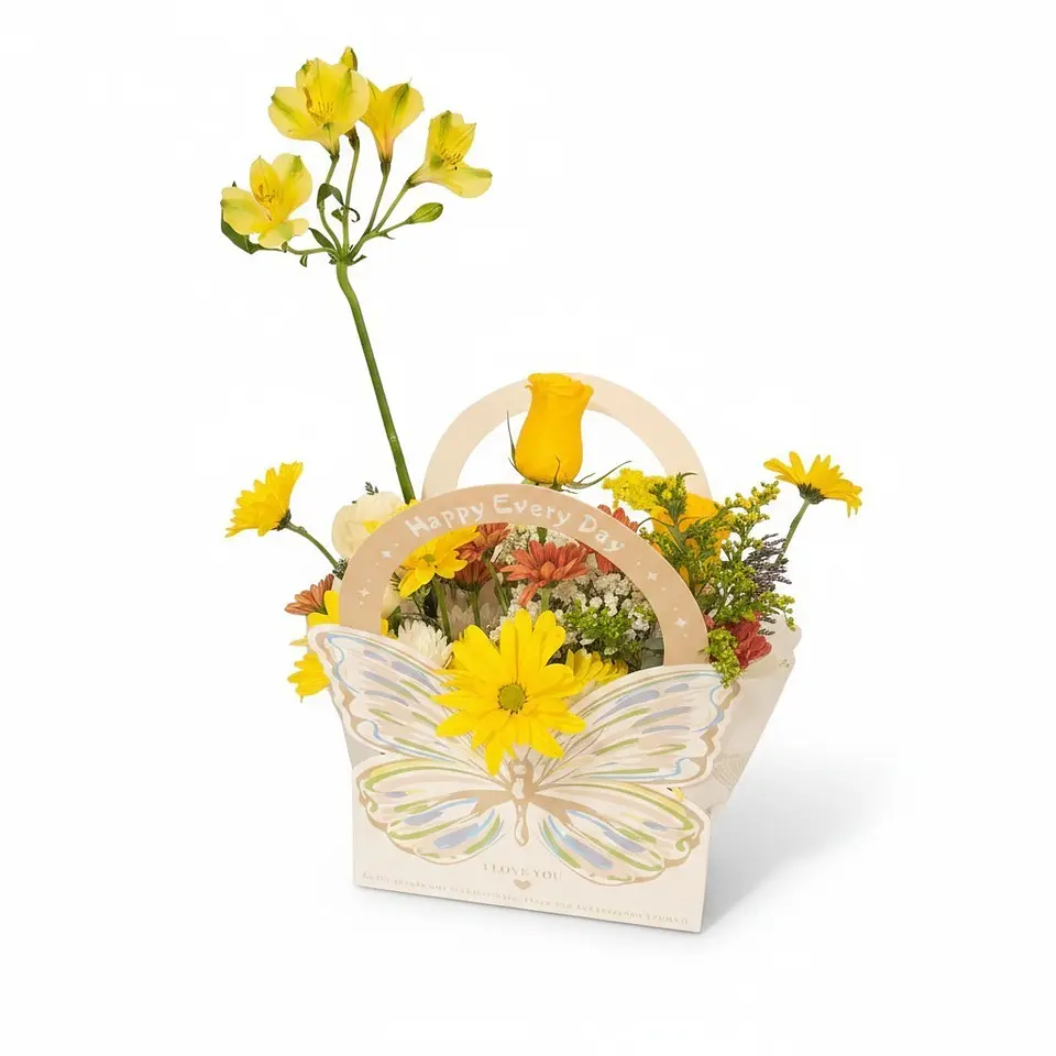 Cartera Mariposa – Caja Blanca 1