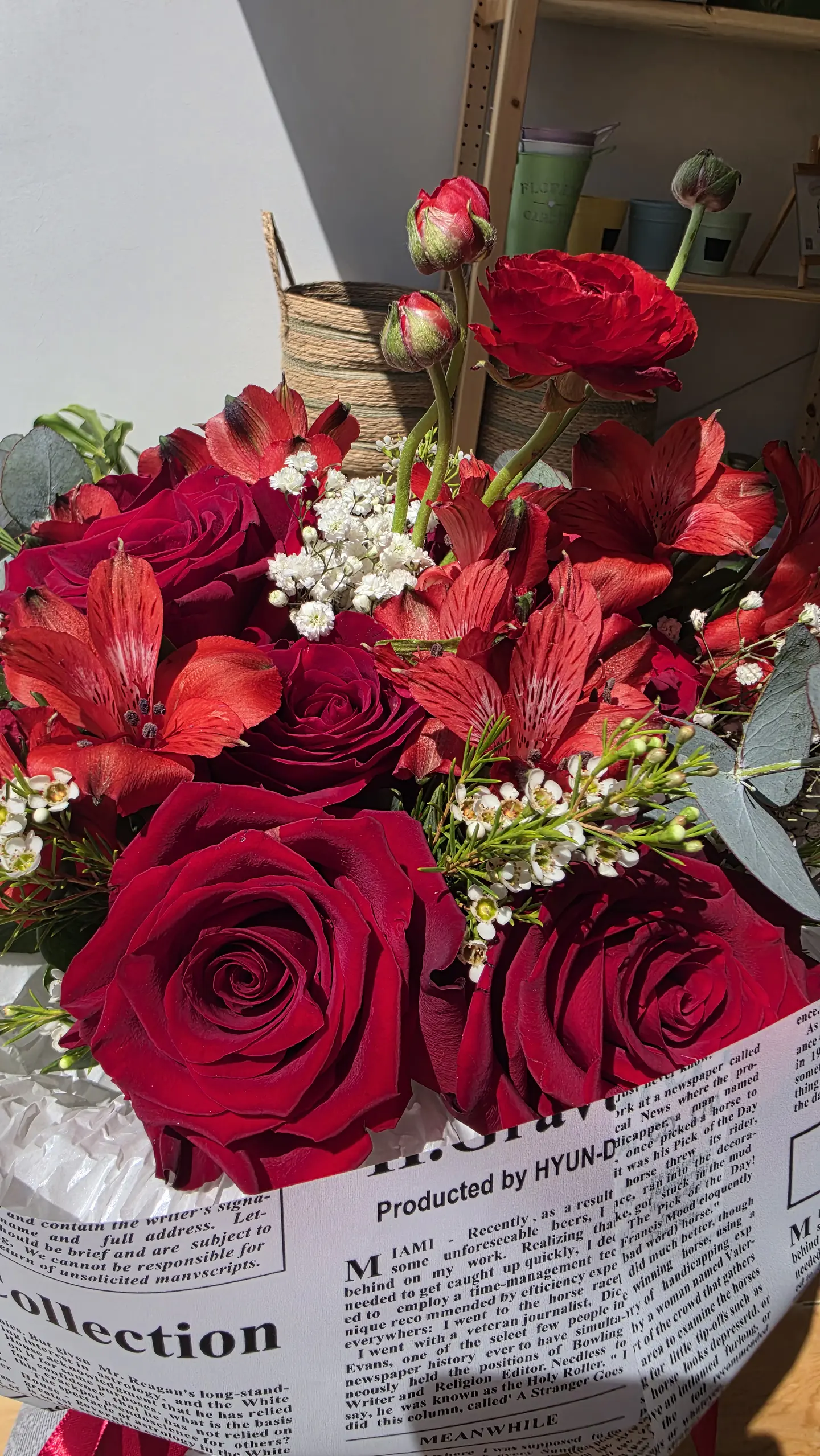 Rosas & Astroemeria  2
