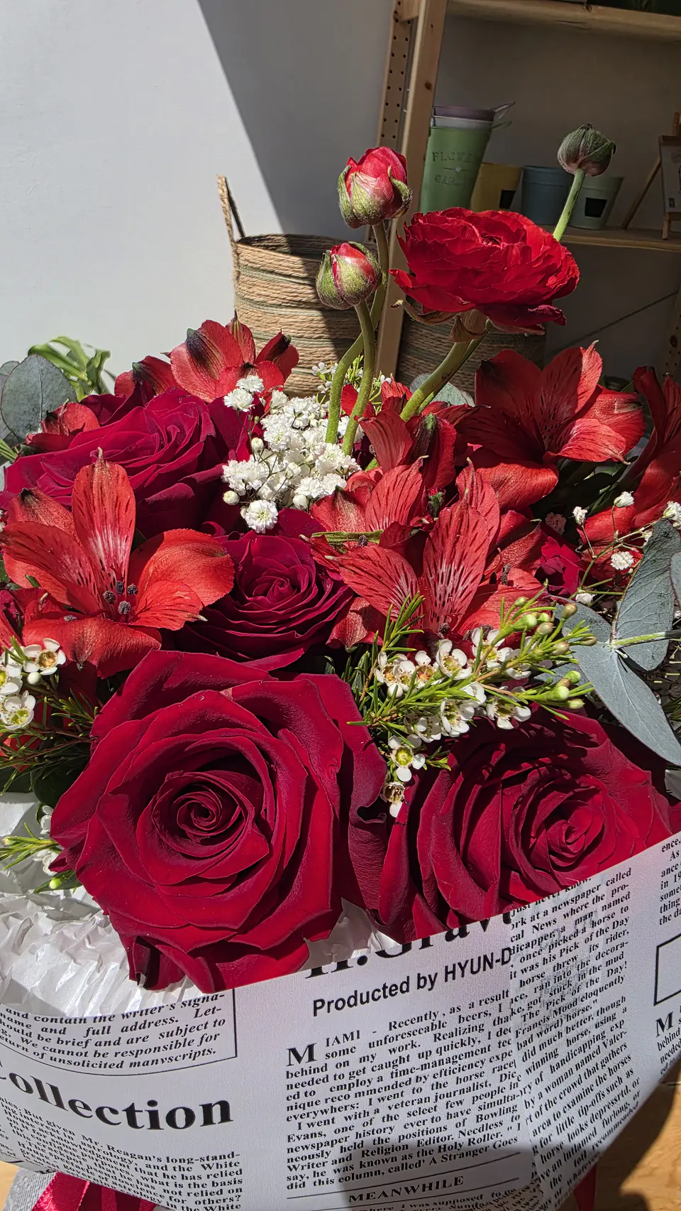 Rosas & Astroemeria  2