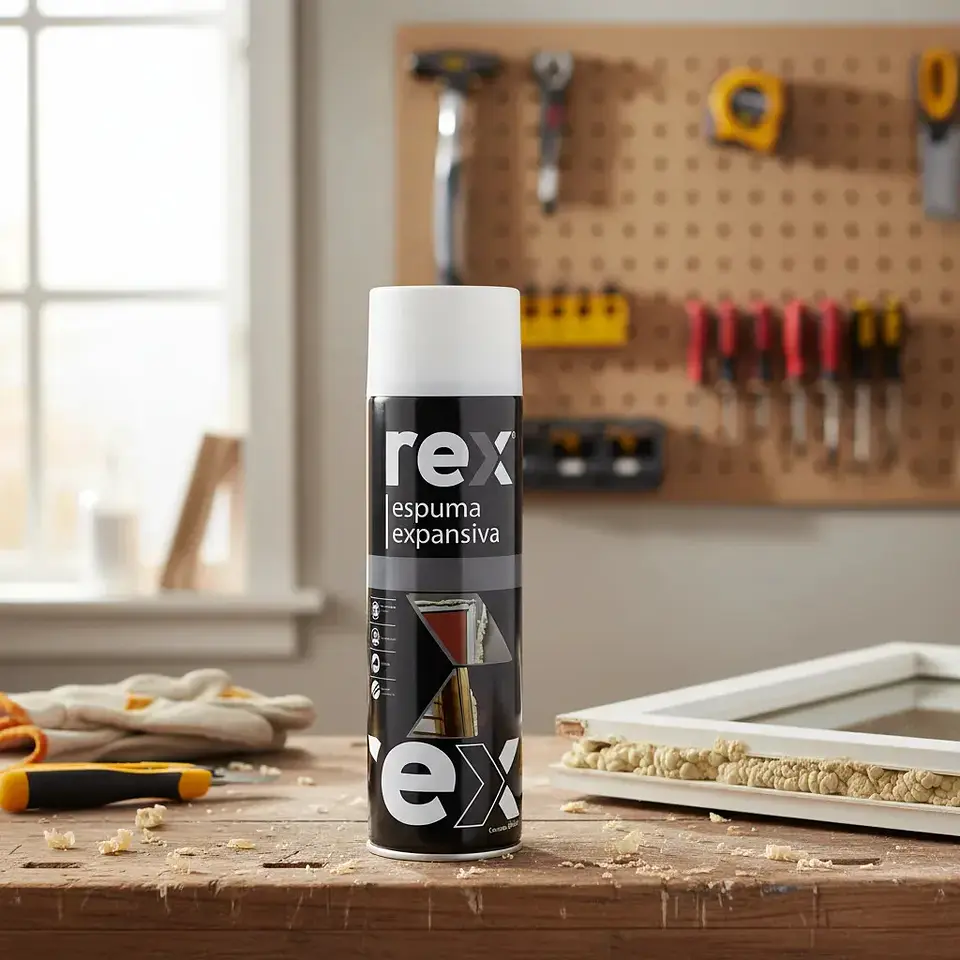 Poliuretano Expandido Aerosol 500ml Rex 3
