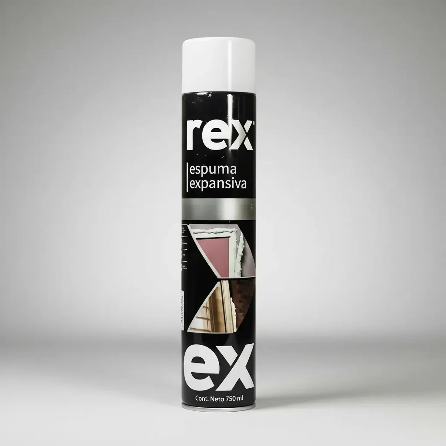 Espuma Expansiva Poliuretano 750 Ml. Rex 1