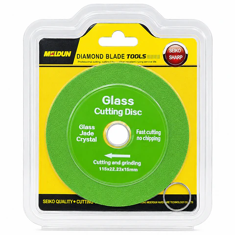 Disco Diamantado para Corte de Vidrio 4 1/2" 115 mm - Corte y Desbaste