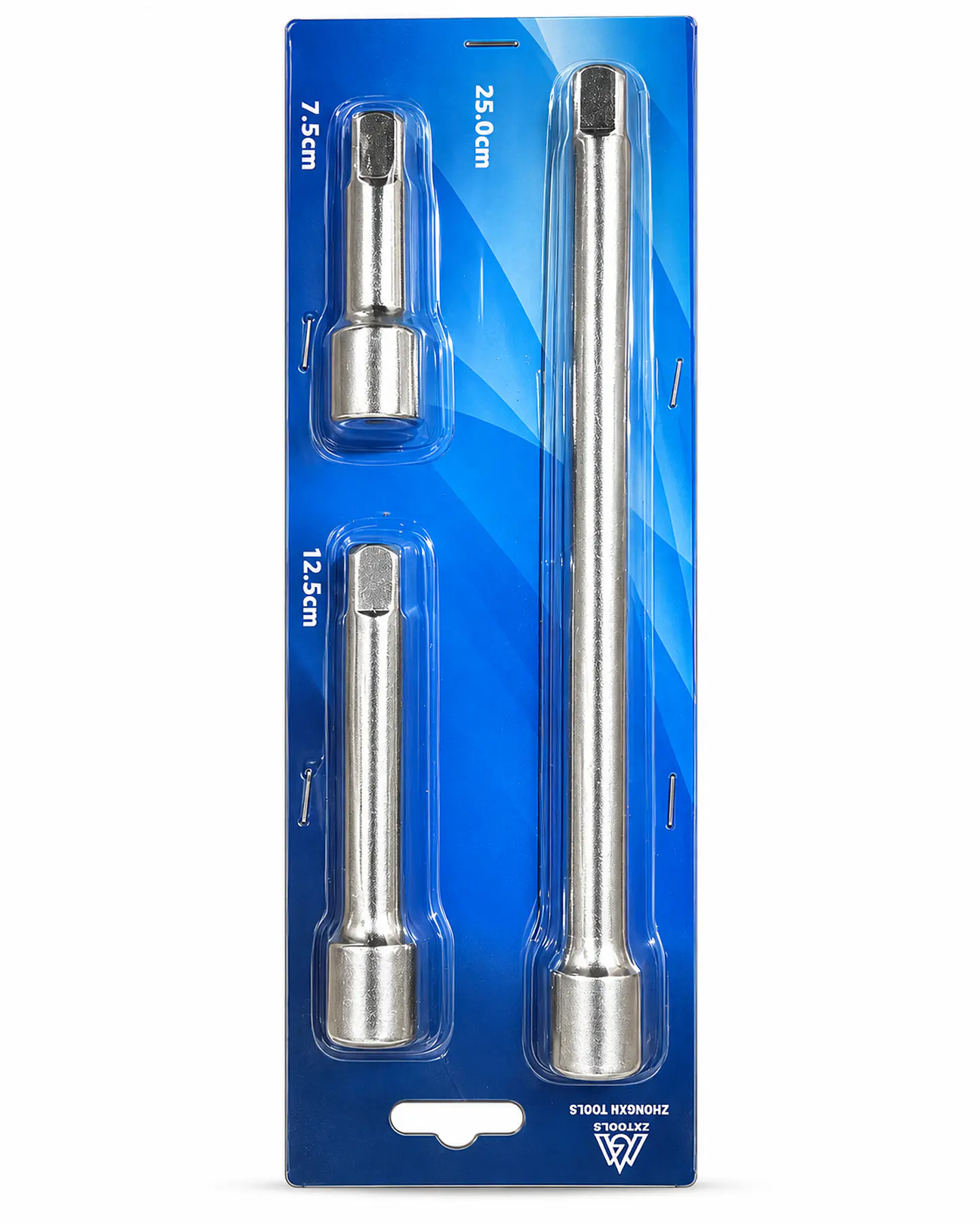 Juego de Extensiones para Dados 3 Piezas 7,5 / 12,5 / 25 cm ZXTOOLS 1