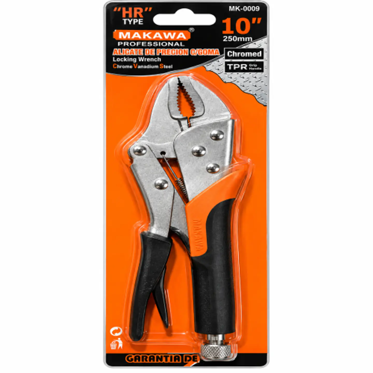 Alicate de Presión con Goma MAKAWA MK-0009 10 Pulgadas 1
