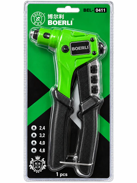 Remachadora Manual para Tuercas Remachables BOERLI BEL-0411