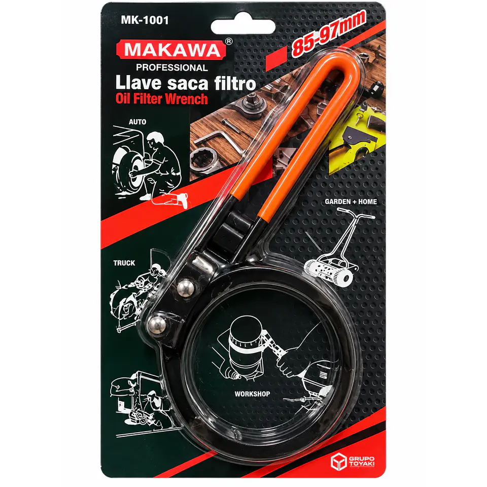 Llave Saca Filtro de Aceite Makawa MK-1001 85-97 mm 1