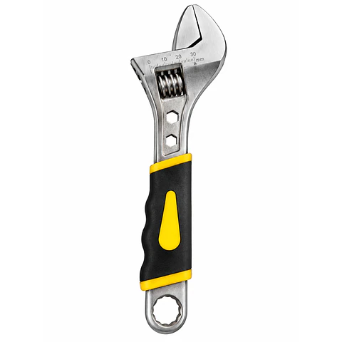 Llave Ajustable de 6 Pulgadas con Mango Bicolor