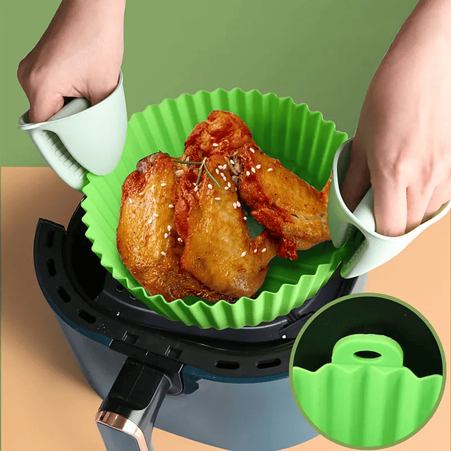 Molde Silicona Air Fryer Redondo