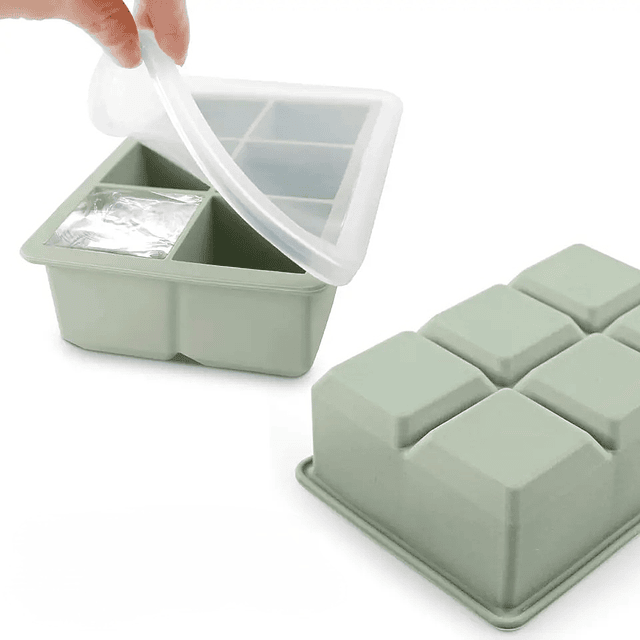 Cubeta de Hielo Silicona - Cubo XL