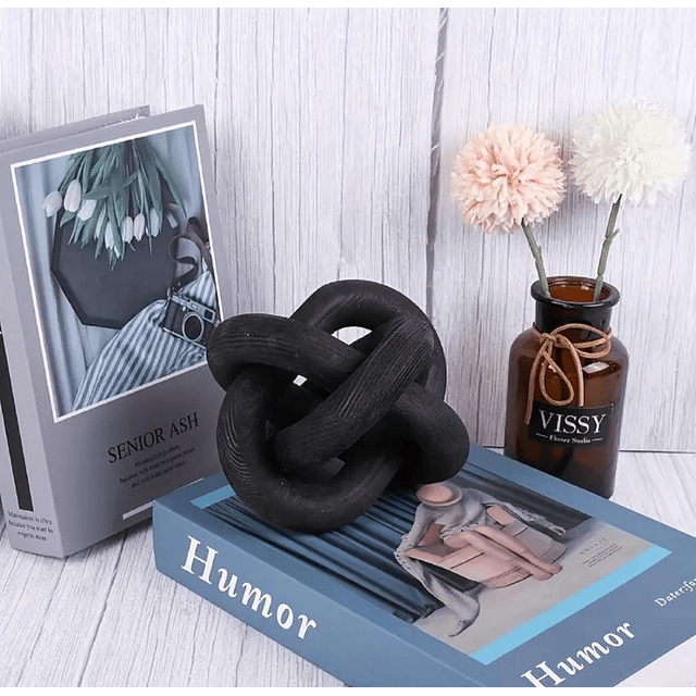 Nudo Decorativo Madera