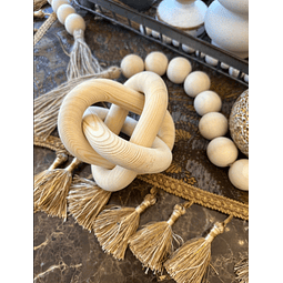 Nudo Decorativo Madera