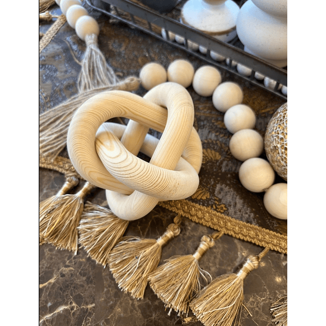 Nudo Decorativo Madera