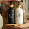 Set dispensadores Hands& Dishes con Base de Bambú