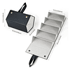 Organizador Plegable de Lentes. 5 Compartimiento 