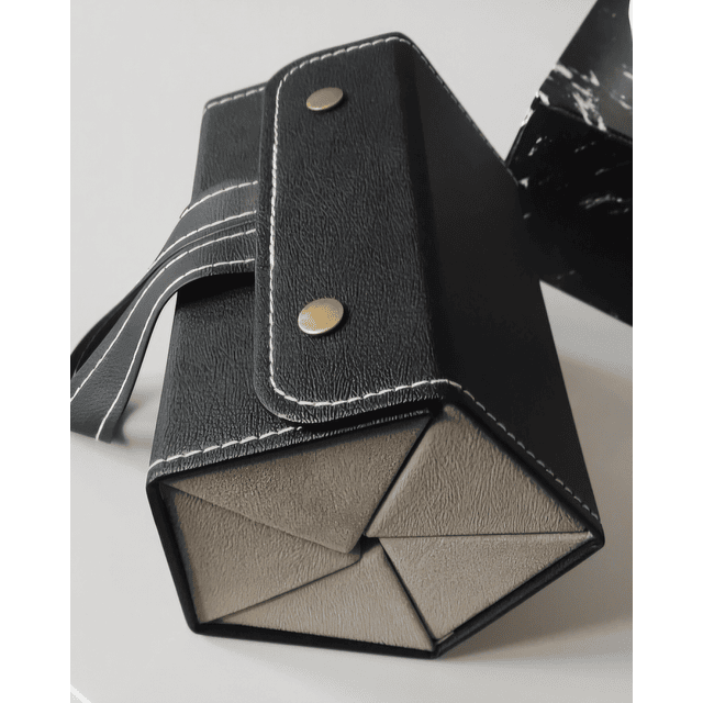 Organizador Plegable de Lentes. 5 Compartimiento 