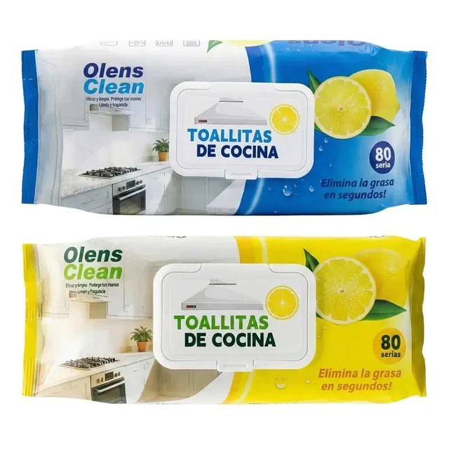 Toallitas de Limpieza Cocina