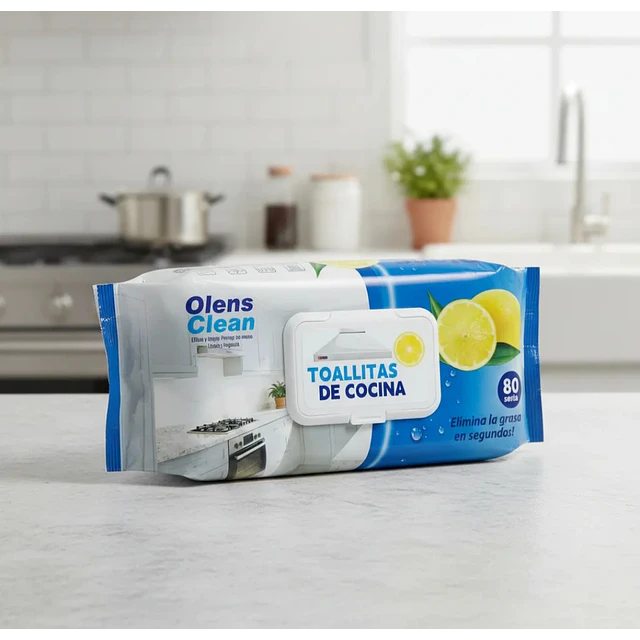 Toallitas de Limpieza Cocina