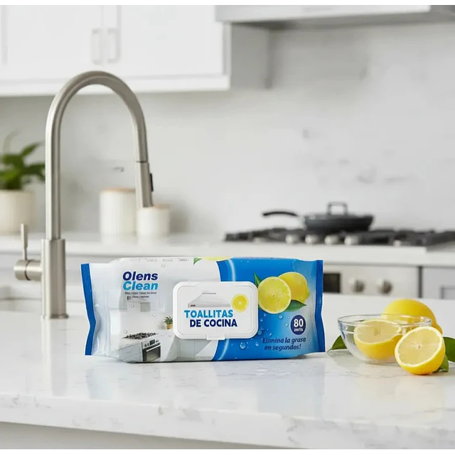 Toallitas de Limpieza Cocina