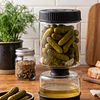 Contenedor de Vidrio Aceitunas/Pepinillos