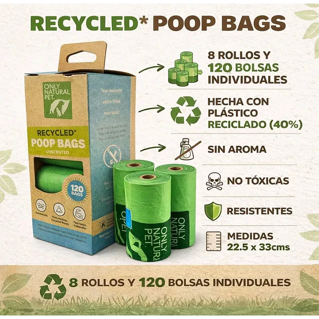 Popo Bags. Bolsas Fecas Mascotas