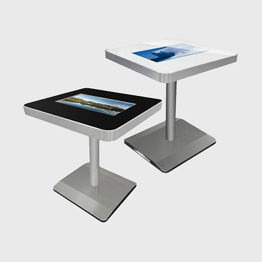 Mesa cuadrada interactiva pantalla táctil para restaurantes