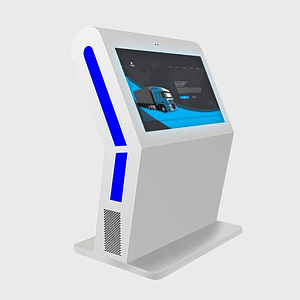Kiosco digital informativo exterior pantalla táctil
