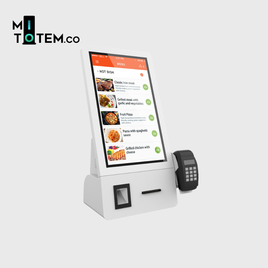Kiosco de pedidos digital para restaurantes