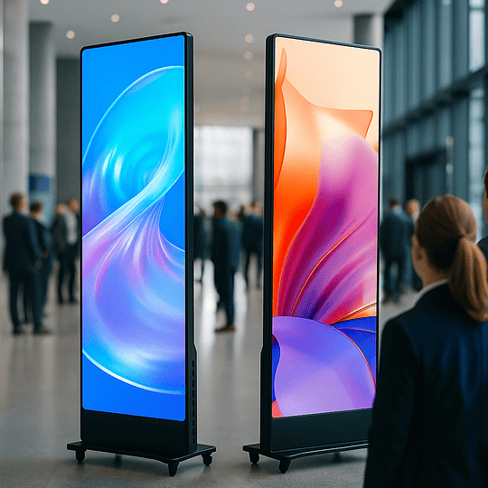 Tótem publicidad módulo LED a todo color para interiores - Image 2