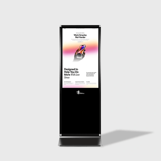 Tótem publicidad pantalla táctil interactivo interior - Image 1